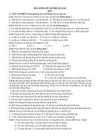 ĐỀ CƯƠNG ÔN TẬP HK 2 MÔN LÍ 6