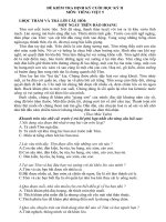 Đề kiểm tra định kì cuối HK2 Tiếng Việt 5