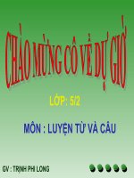 Luyện từ và câu -Bài : Quyền và Bổn phận(HOT -Hay)!!