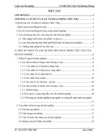 luận văn quản trị chiến lược Các biện pháp thúc đẩy tiêu thụ sản phẩm tại công ty Cổ phần VinaWindows