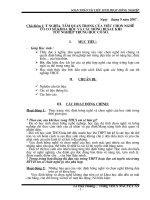 Tai lieu Sinh hoat Huong nghiep