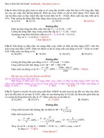 Giải giúp HS BT về truyền tải điện năng...