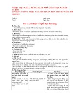 Giao an Cong nghe 9 chuan KTKN