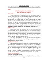 Một vài kinh nghiệm để học sinh lớp một năm chắc chắn môn Tiếng Việt