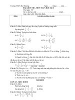 de thi hoc ki 2 Trường THCS Hải Thượng