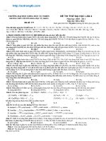 de thi hoa chuyen cyt lan 4