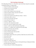 Một số ngữ động từ thường gặp