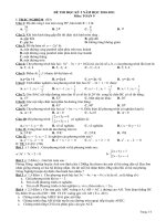 de thi hoc ky 2 toan 9 co dap an