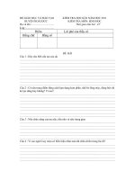 kiểm tra sinh hk 2 của bộ giáo dục