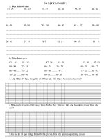 25 BAI TOAN ON THI HKY II - LOP I