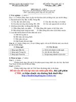 Đề thi HK II môn Địa 8 - Huyện Lương Sơn - 08