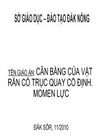 phân tích lực vat lý lớp 10cb