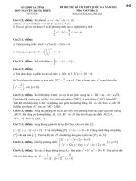 Đề thi mẫu THPT quốc gia môn toán năm 2015 Trường THPT Nguyễn Trung Thiên