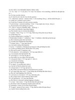 20 Cấu trúc câu phổ biến trong tiếng Anh