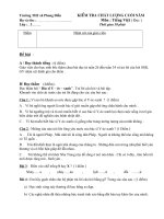 Đề thi Cuối năm T-TV - Lớp 3