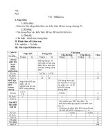 Đề kiểm tra chương IV Đại số 8 Ma trận mới