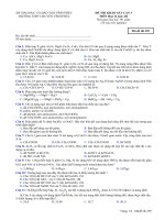 ĐỀT KHẢO SÁT ĐH CHUYÊN VP LẦN 3(CHƯA THI THỬ CHÍNHTHỨC ĐÂU)