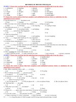 đề ôn tập kiểm tra tiến anh 8 kỳ 2