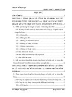 luận văn quản trị chiến lược Một số giải pháp đẩy mạnh hoạt động bán hàng ở công ty Cổ phần vật tư xăng dầu Petec