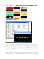 SWF Text 1.4 - Tạo hiệu ứng flash cho banner của bạn