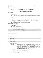 Giao an Sinh hoc 8 chuan KTKN