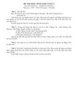 Đề thi chọn HSG Toán 4 - t/p Hải Dương