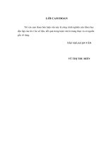 luận văn thạc sĩ quản trị chiến lược Nâng cao năng lực cạnh tranh của ngân hàng Nông nghiệp và phát triển Nông thôn chi nhánh Thanh Hoá