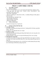 Báo cáo thực tập nghề nghiệp tại công ty cổ phần đầu tư xây dựng 17 thăng long