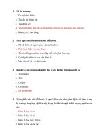 bài tập biên soạn trắc nghiệm kinh tế học địa cương câu hỏi và đáp án