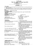 GIAO AN BUOI 1 TUAN 20 LOP 4