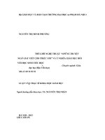 Thế giới nghệ thuật Những truyện ngắn hay viết cho thiếu nhi  và ý nghĩa giáo dục đối với học sinh tiểu học