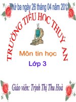 Bài 2 Học làm công việc gia đình với phần mềm Tidy Up