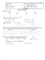 Đề thi cuối ki 2, môn Toán- Lớp 2