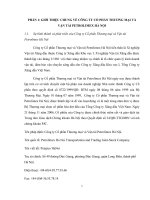 Thực trạng công tác quản trị nhân lực của Công ty Cổ phần Thương mại và Vận tải Petrolimex Hà Nội