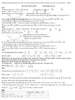 ÔN TẬP TOÁN KÌ II LỚP 6