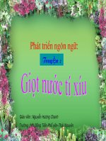 Truyện giọt nước tí xíu