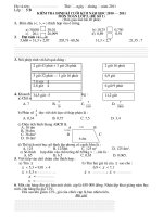 de thi cuoi ki2 moi nhat