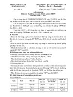 ke hoach khao sat TN