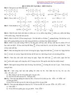 ĐE CUONG ON TAP TOAN 6 HK2 + MOT SO DE THI