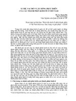 báo cáo khoa học kinh tế đề tài Vị trí, vai trò và xu hướng phát triển của các thành phần kinh tế ở Việt Nam