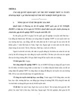 Tiểu luận môn kinh tế công cộng ỦNG HỘ QUYẾT ĐỊNH GỘP 2 KỲ THI TỐT NGHIỆP THPT VÀ TUYỂN SINH ĐẠI HỌC  LẠI THÀNH MỘT KỲ THI TỐT NGHIỆP THPT QUỐC GIA