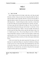 Báo cáo tốt nghiệp  Khảo sát thực trạng hoạt động giết mổ và buôn bán thịt gia súc