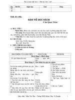 GIÁO ÁN NGỮ VĂN 9 HỌC KII