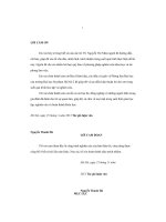 Thế giới nghệ thuật truyện đồng thoại của Trần Hoài Dương và ý nghĩa giáo dục đối với học sinh tiểu học (Khảo sát qua tập truyện Cô bé mảnh khảnh