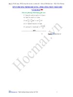 Đề: PT đối xứng-công thức nhân đôi