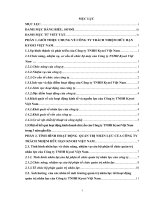 Báo cáo thực tập tốt nghiệp Công ty TNHH Kyoei Việt Nam