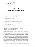 chapter 13 conflict and negotiation