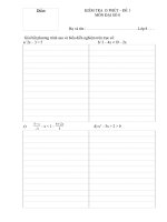 KT 15phut phan loai hoc sinh