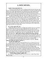 Rèn kỹ năng nói Tiếng Việt cho học sinh lớp 1