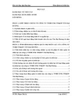 Báo cáo tốt nghiệp quản trị nhân lực công ty TNHH XNK TM&DV Tân Đại Dương